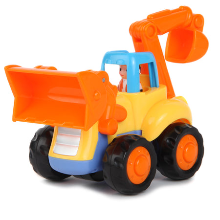 Friction Powered Push & Pull Toy Trucks
